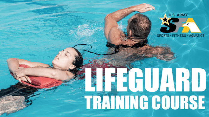 Lifeguard cross red training american