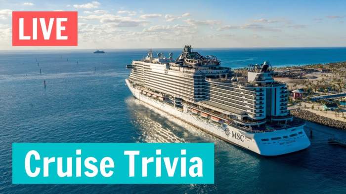 Cruise ship trivia questions and answers