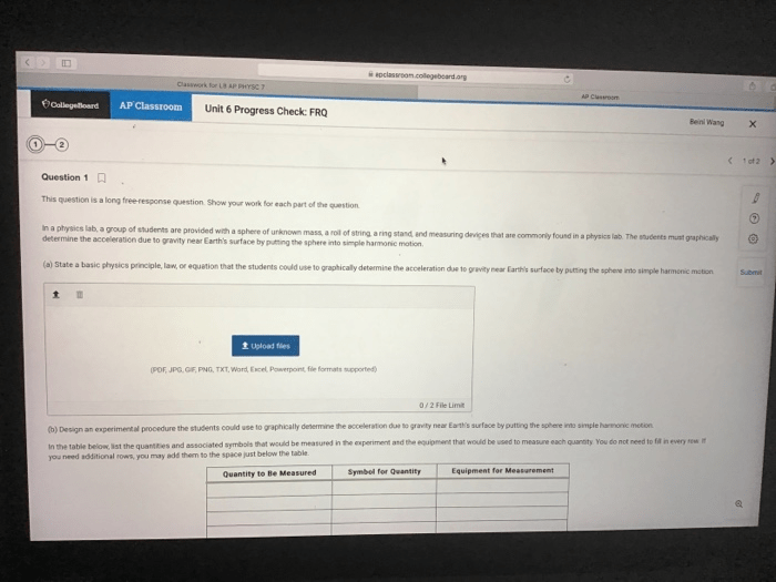 Unit 6 progress check: frq